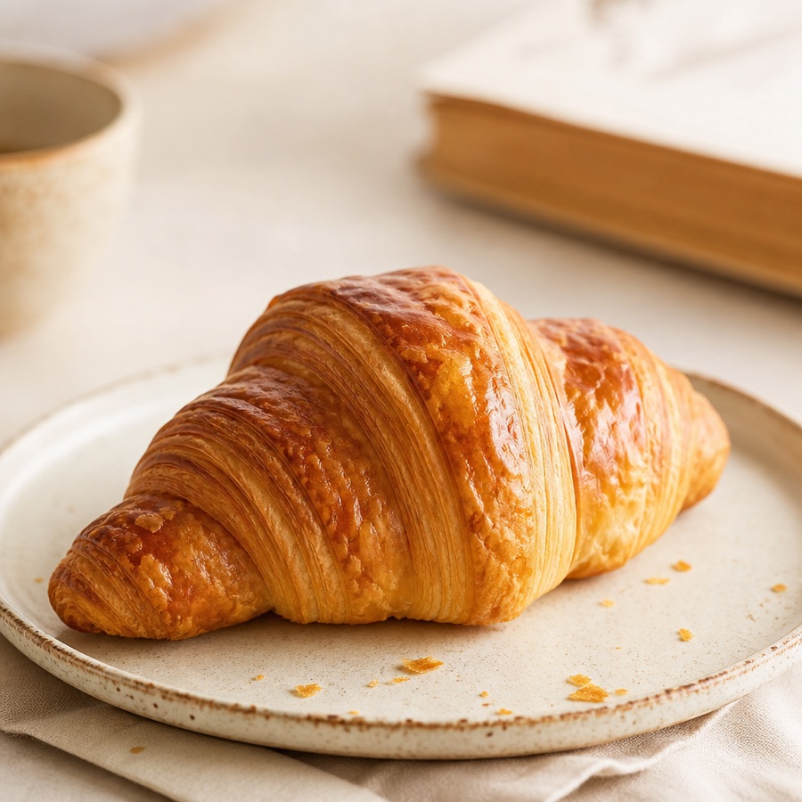 Classic butter croissant