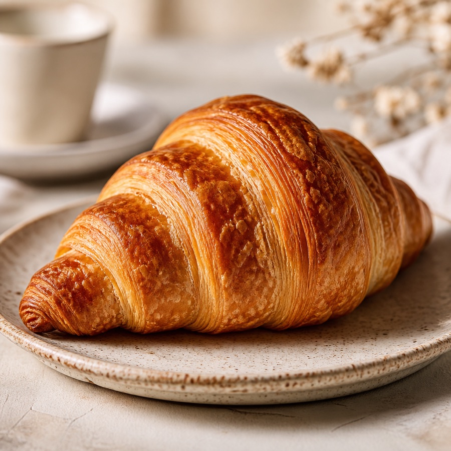 Handcrafted croissants by Sang Moon Bakehouse